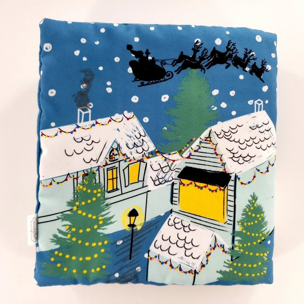 Mud Pie Night Before Christmas Cloth Fabric Children's Book 8